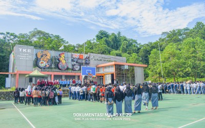 Karnaval Jurusan Pembukaan Acara Milad SMK Plus YSB Suryalaya Ke 22 Tahun