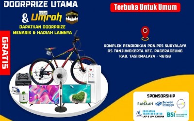 Jalan Sehat Memperingati Milad SMK Plus YSB Suryalaya ke 22 Tahun